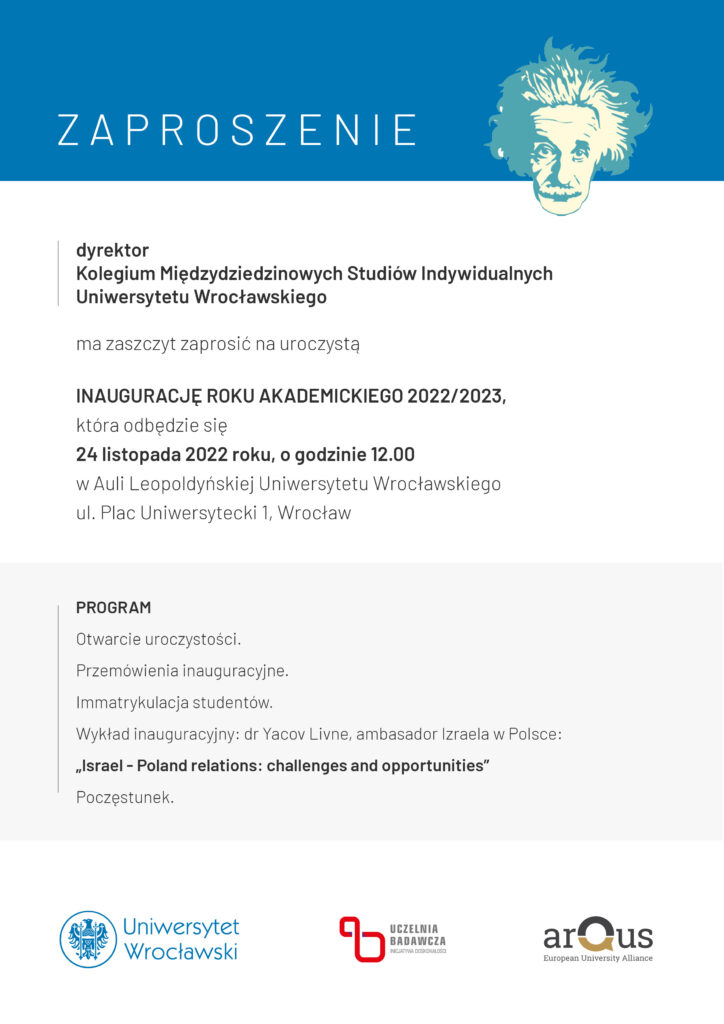 Inauguracja 2022/2023 w KMSI