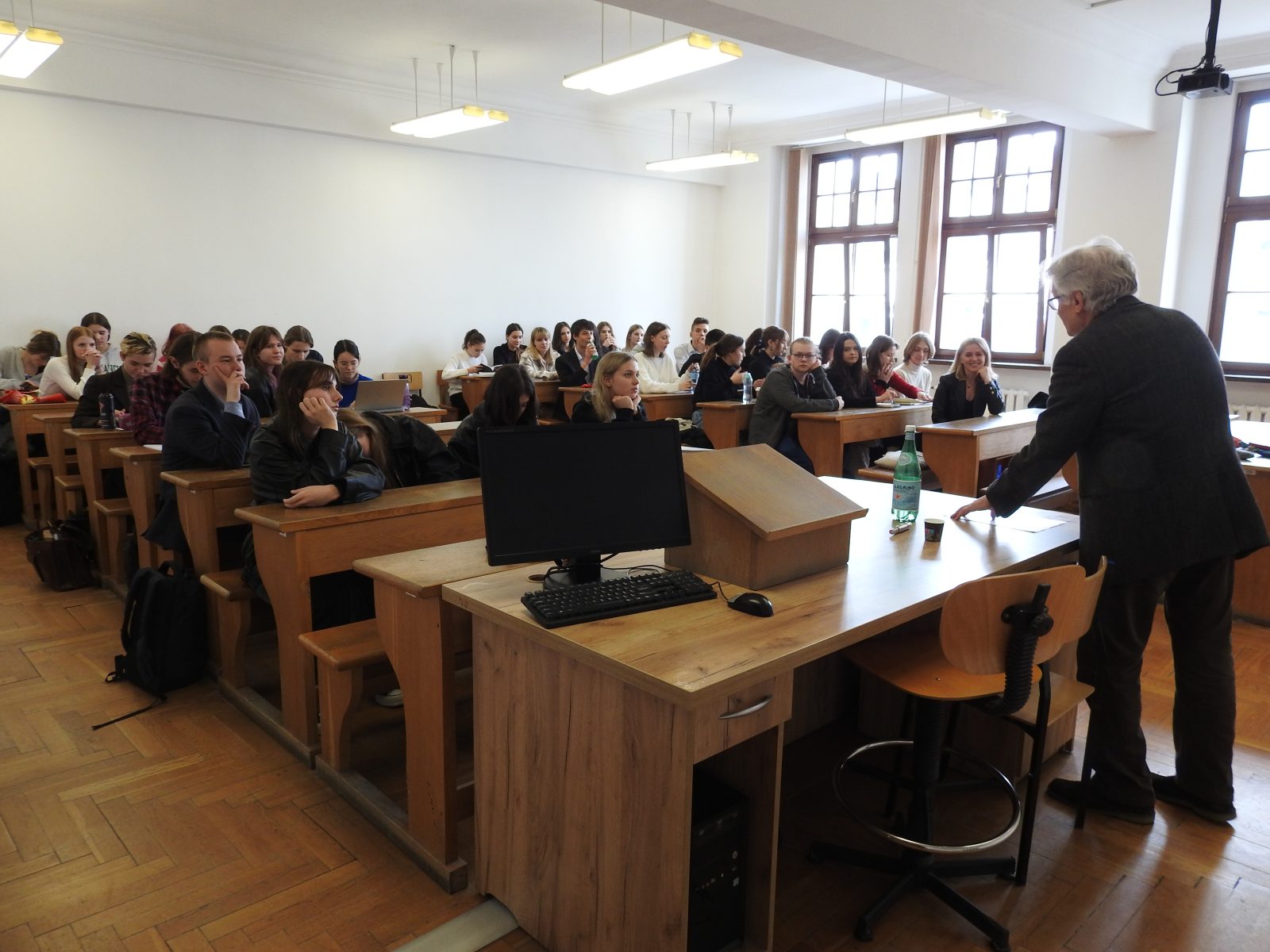 II LO w Lubinie z wizytą w Uniwersytecie Wrocławskim