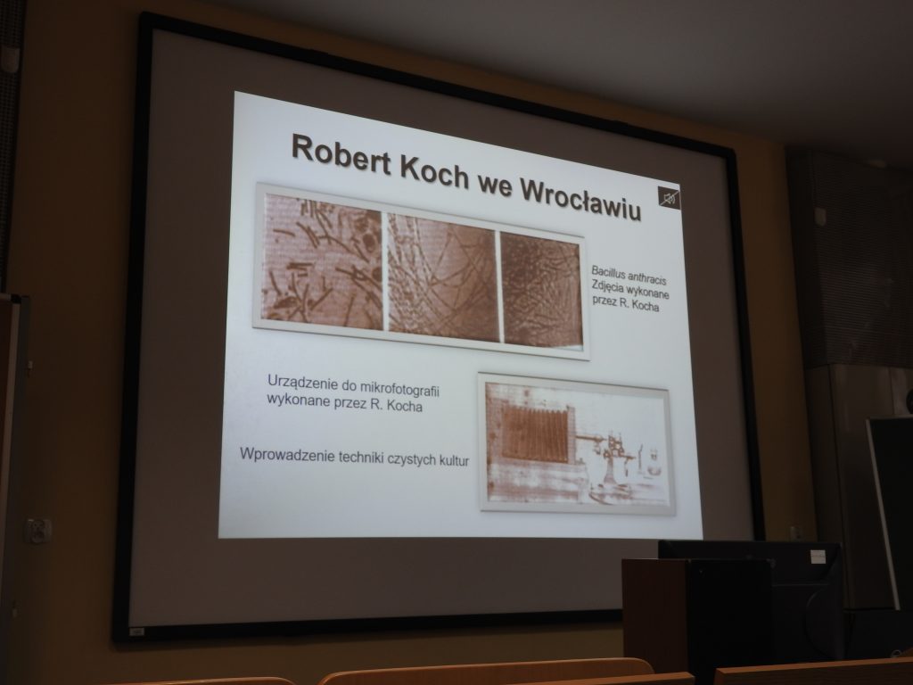Wykład na Wydziale Mikrobiologii UWr