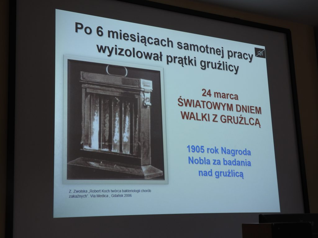 Wykład na Wydziale Mikrobiologii UWr