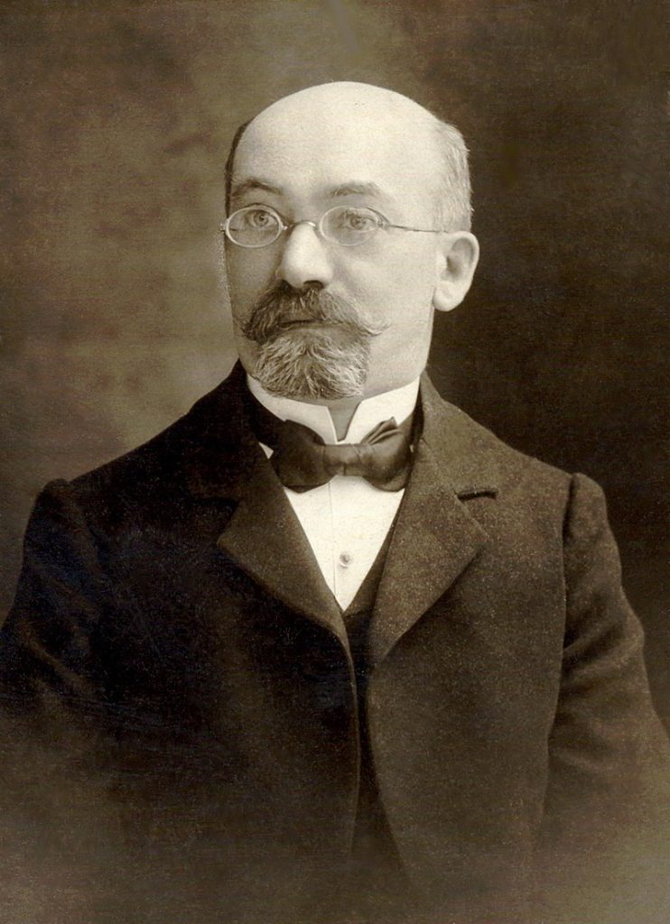 Ludwig Zamenhof. A portrait by Ludwik Łazarz