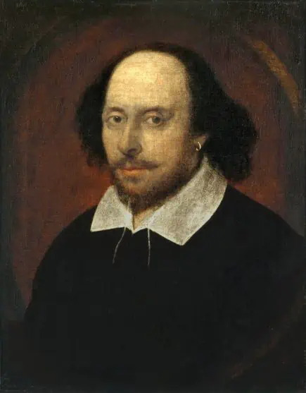 Portret Shakespeare'a. Fot. domena publiczna.